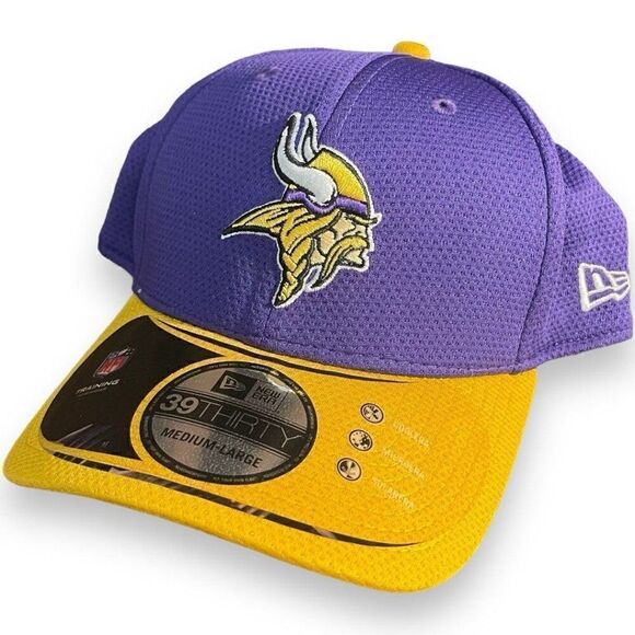 New Era 39Thirty NFL Vikings Cap - Picture 1 of 5